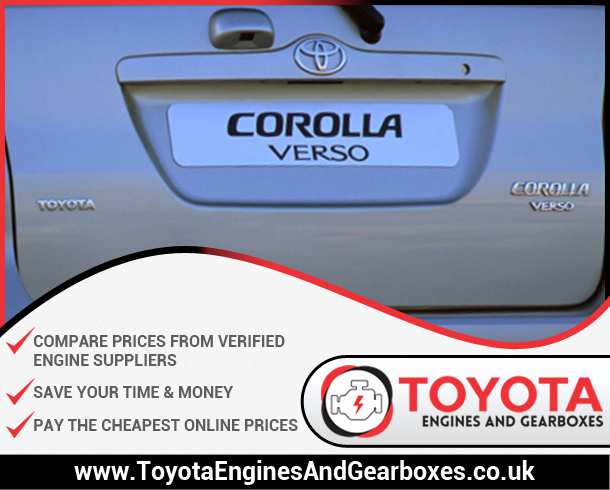 Buy Toyota Corolla Verso Diesel Engines